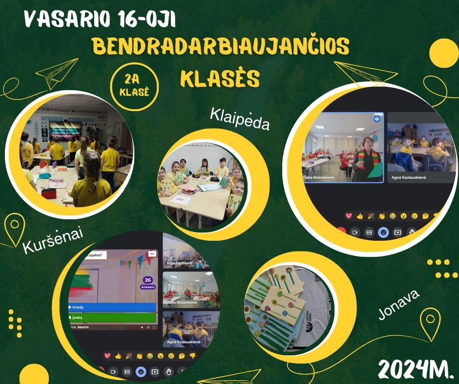 Projektas „Bendradarbiaujančios klasės“