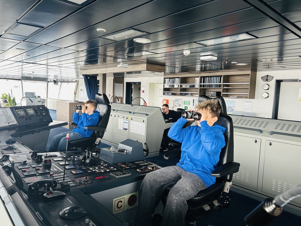 4b klasės vizitas DFDS kelte „Luna Seaways“