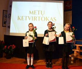 Akimirka iš Padėkos pėdučių vakaro