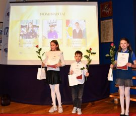Akimirka iš Padėkos pėdučių vakaro